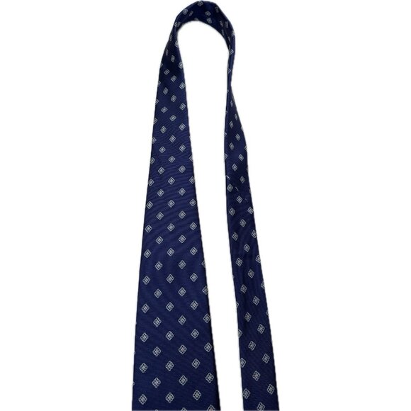 Brooks Brothers Silk Floral Tie Blue NWT 58” W 3.85 - Picture 5 of 9